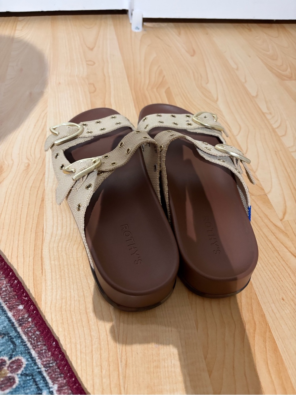 NEVER WORN Rothy’s Buckle Slides - Picture 7 of 11